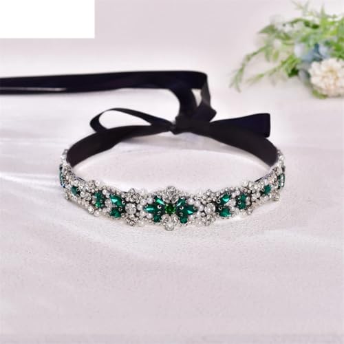 Rhinestones Flower Bridal Belt Wedding Bridesmaid Waist Jewelry Party Prom Dress Belt Accessories4