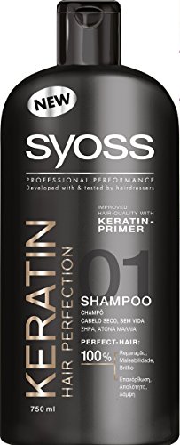 Syoss Champú profesional de queratina cabello perfección 750 ml Cover