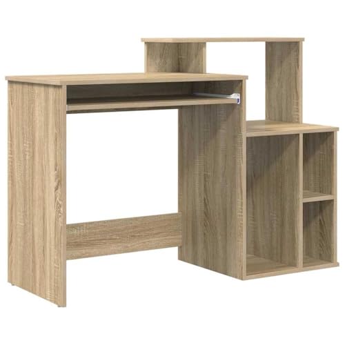 Boltkex Schreibtisch Sonoma-Eiche Holzwerkstoff 120,5 x 44 x 88,5 cm