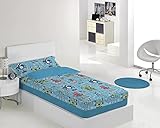Saco Nórdico Infantil con Relleno Robot Cama 90