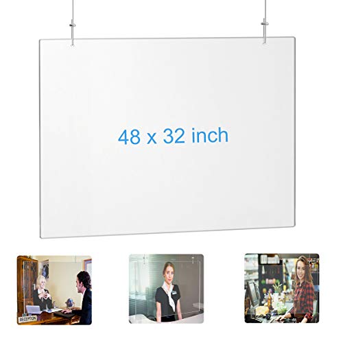 AITEE Protection contre les éternuements avec corde. 32 x 24