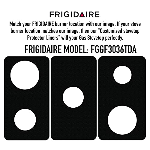 Stove Protector Liners Compatible with Frigidaire Stoves, Gas Ranges