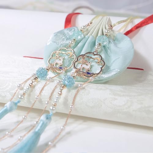 Antique Carry on Sachet Hanfu Purse Empty Sachet Car Carrying Accessories miniatura 3