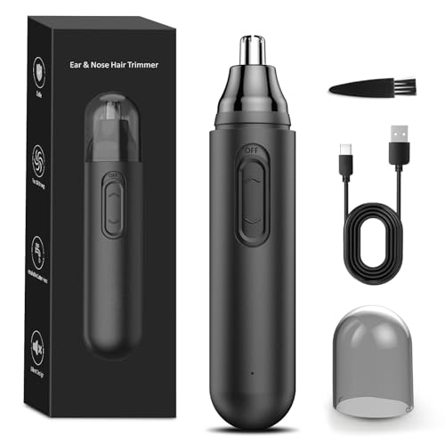 Image of Cleanfly Hair Removal for Women, Painless Premium Eyebrow Trimmer USB Rechargeable Conture Hair Remover and Exfoliation Device for Face and Body with Built-in LED Light Lipstick Style (Gray)