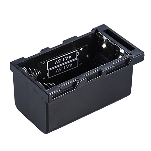 Mainstayae 4pcs NP-F750 AA Bateria Battery Case Titular Poder como NP-F750 Bateria Série de LED Luz