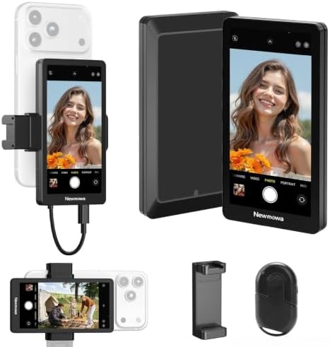 Newmowa Vlog Selfie Phone Monitor Screen and Mount Kit