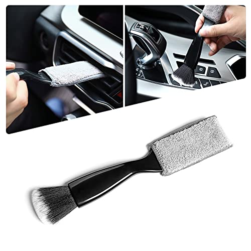 jeseny Pack-1 Double Head Car Interior Detailing Brush, 8.6