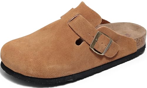Image of Clogs For Women, Womens Clogs- Mules House Slipers With Arch Support And Adjustable Buckle