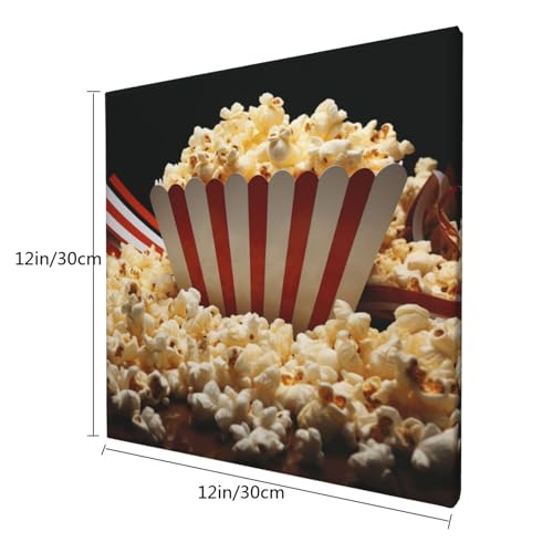 Tableau de cinéma et pop-corn pour raviver vos souvenirs