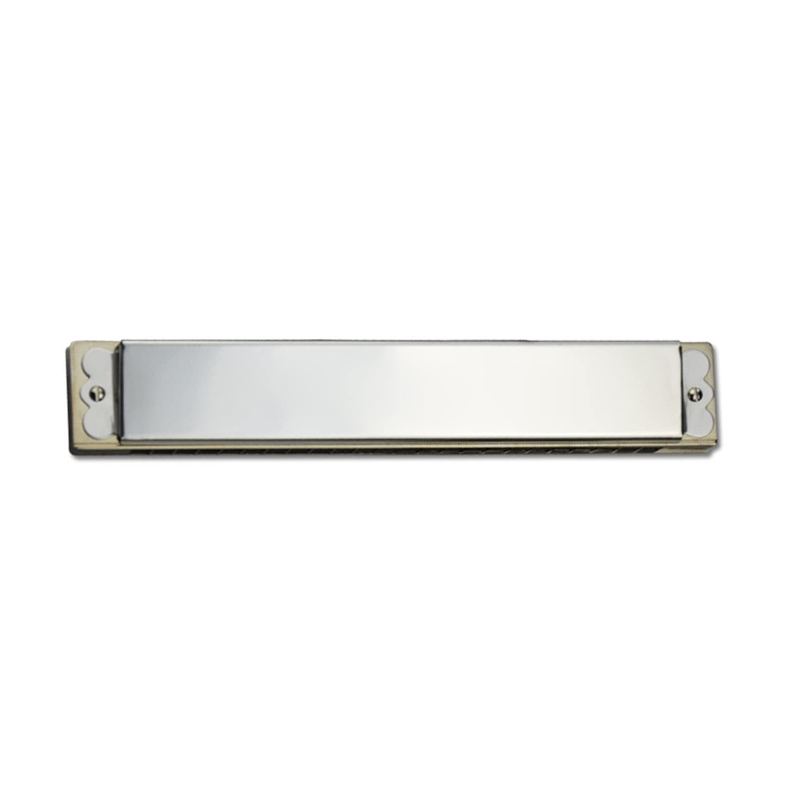 24-dołkowy Polifoniczny Instrument Muzyczny Dla Początkujących Dla Dorosłych Harmonijka Dla Początkujących (Color : Silver)