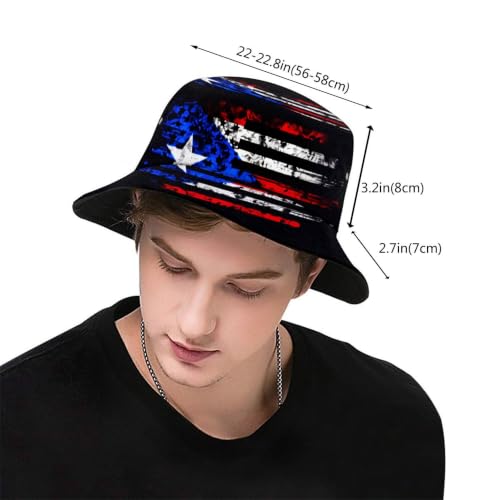 Image of Bucket Hat for Women Men, Fashion Print Outdoor Beach Hat Packable Sun Cap for Travel Hiking