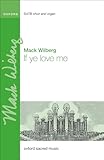 If ye love me: Vocal score