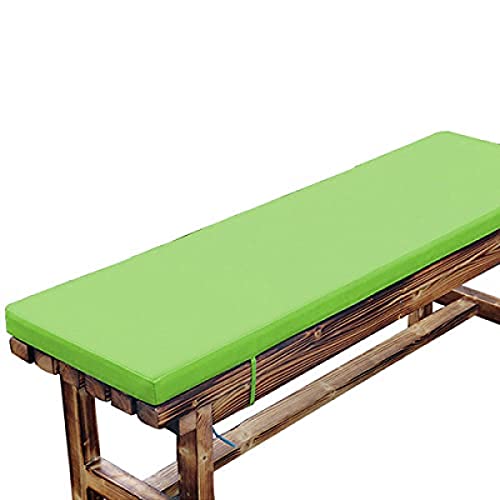 Cuscino impermeabile per panca da esterno per dondolo da 23 posti, 120 x 40 cm, cuscino per sedia lungo perfetto per il relax in giardino e in cortile