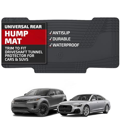 Gledring Tapis de Protection Universel pour Le Tunnel Central (2e rangée), Noir