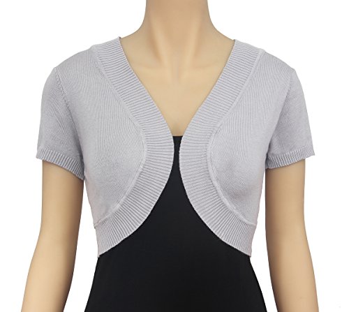 Image of Sofishie Trendy Short Sleeve Shrug Open Cardigan