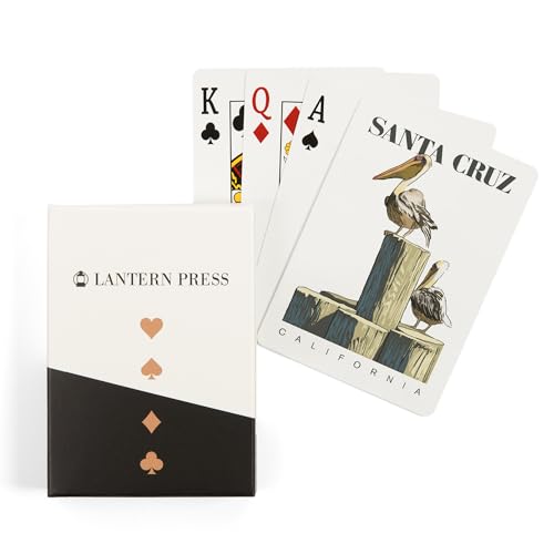 Baraja de 52 cartas tamaño póker Santa Cruz California