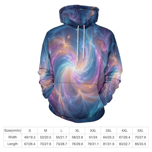 Sweat à capuche à manches longues avec motifs 3D graphiques durables - 6