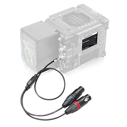 Câble audio XLR 3 broches femelle vers 5 broches mâle résoud les faux contacts sur Red V-Raptor