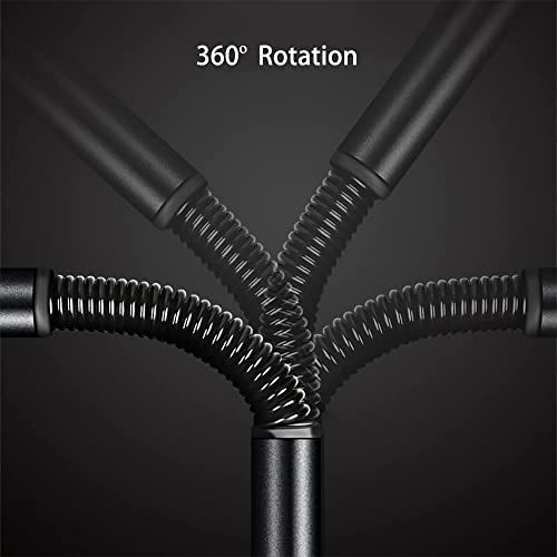 Parasol de plage noir résistant au vent 6,5 pi avec 8 côtes solides - 7
