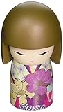 Enesco kimmidoll “Ayame Gratitude” Stone Resin Mini Doll Figurine, 2.17”