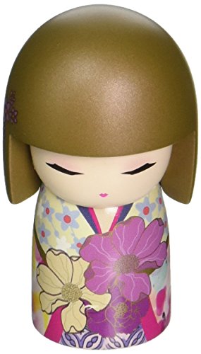Enesco kimmidoll “Ayame Gratitude” Stone Resin Mini Doll Figurine, 2.17”