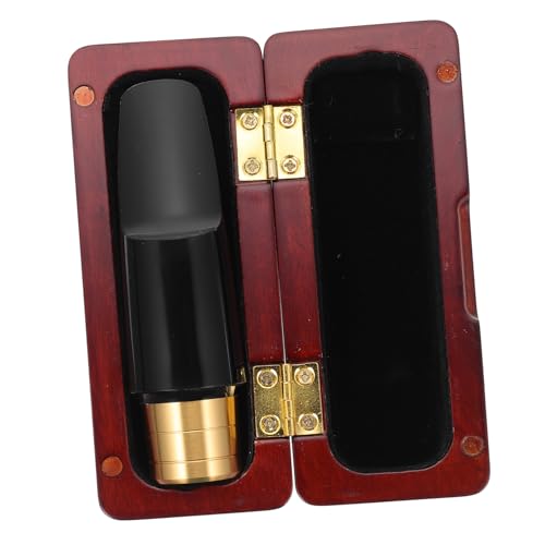 BESTonZON Professional Alto Sax Mouthpiece Metal Sax Head Saxophone Musical Instrument Supply