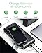 nrgGo 60W PD Battery Power Bank for Laptop - 25600 mAh PD Power Bank USB C - Portable Battery Pack Power Delivery - QI Wireless Charging - External Laptop Battery Pack - Laptop Portable Charger USB C