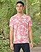 Alternative Men's Go-to Tee, Pink Tie Dye, Large