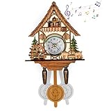 Idée parfaite: l'adorable design en forme de coucou fait de cette horloge une horloge réfléchie pour les amis et la famille, idéale pour les vêtements de maison, les anniversaires ou toute occasion spéciale.