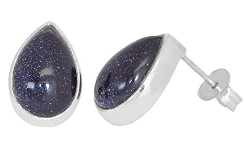 Preisvergleich Produktbild ERCE Blaufluss Ohrstecker Tropfen, 925 Silber