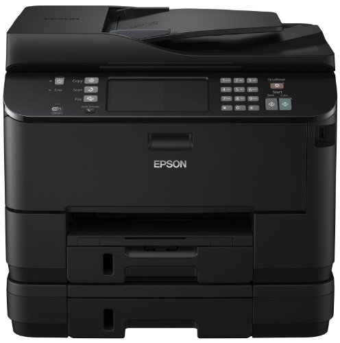 Bild zu Epson Workforce Pro WP-4545DTWF Multifunktionsgerät (Drucker, Scanner, Kopierer, Fax, WiFi, Ethernet, Duplex) schwarz