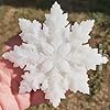 Winter Snowflake Shaped Original 3D Silicone Craft Freshie Mold for Aroma Beads and Other Crafts #3