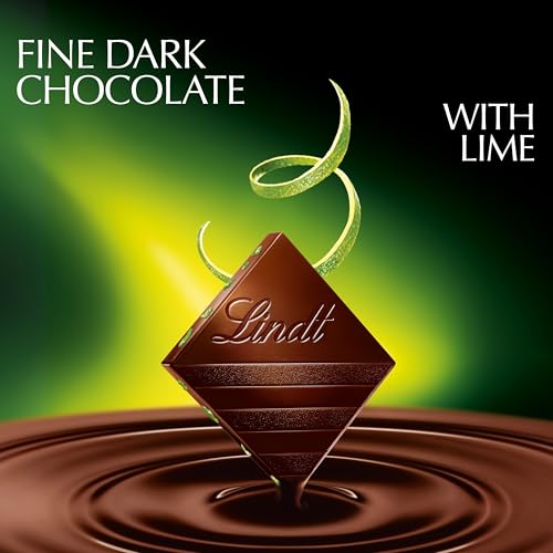 Image of Lindt EXCELLENCE Lime Dark Chocolate Candy Bar, 12 Pack, 3.5 oz. Bar
