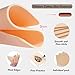 Rayyl 3MM Tattoo Fake Skin - 3Pcs Practice Fake Skin 3MM Thick Soft Silicone Double Sides 7.48x5.62