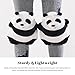 Jorzer Snowboard Butt Pad, Cute 3D Panda Snowboard Knee Pads and Butt Pad 3PCS/Set Soft Padded Ski Protective Gear for Adult Kids Scooters Snowboarding Roller Skating Sporting_Goods.-