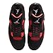 Nike Jordan Mens Air Jordan 4 Retro CT8527 016 Red Thunder - Size 11.5, Black/White-red