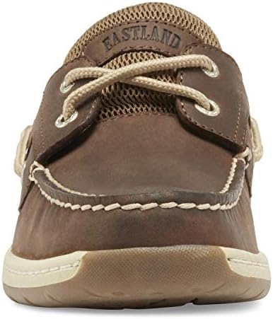 Eastland womens Solstice flats shoes, Bomber Brown, 8.5 Wide US | Image 3