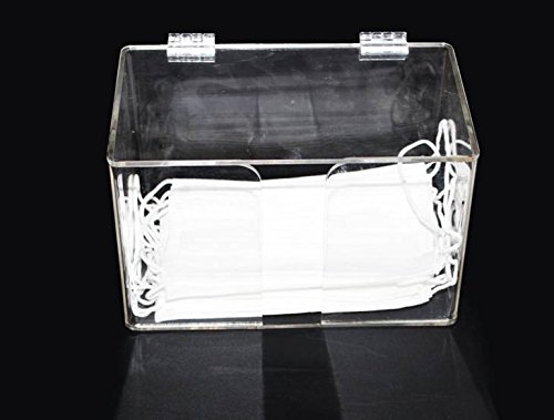 S&Dent Acrylic Dispenser Formed Portfolio Place Set Acrylic Gauze Mask Disposable Face Non Woven Mask Holder