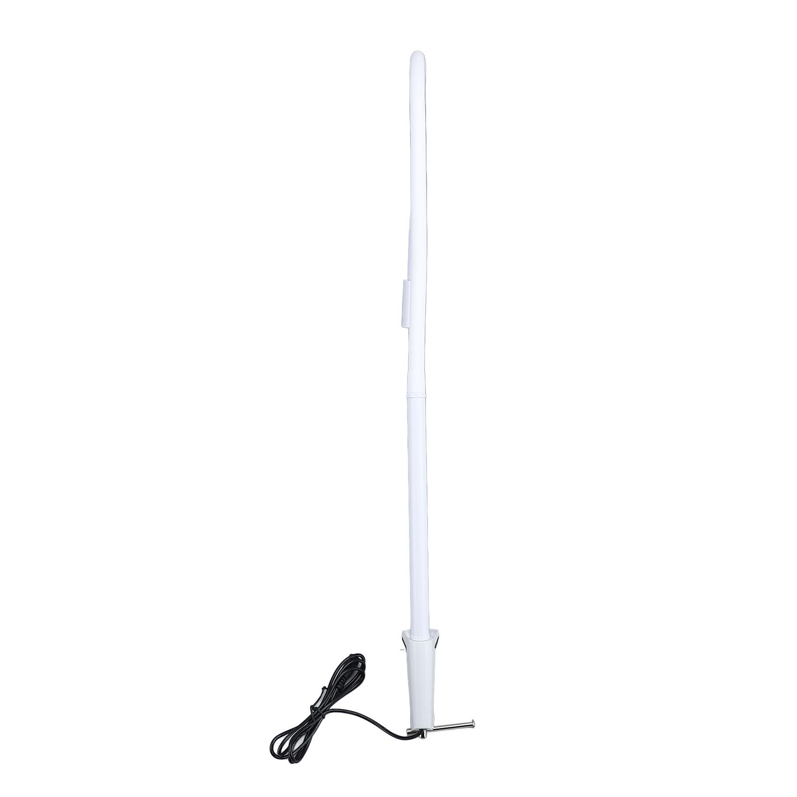 Rengue Lampada a LED per Extension Ciglia Lampada a Luce con Controllo a Pedale Collo di Cigno Flessibile per Saloni di Bellezza Lash Techs Truccatori (Spina europea)