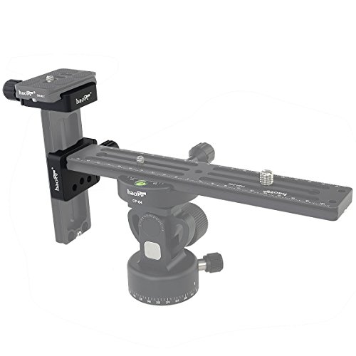 Haoge CP-20 Screw Knob Quick Release Arca-type Clamp Adapter Mount with Three Pairs of 20mm Holes for DIY Support System with Select Haoge Plates - Image 6