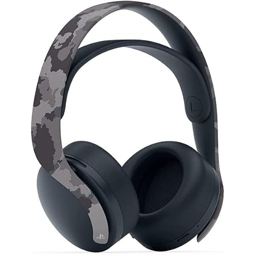 PlayStation Pulse 3D Wireless Headset - Gray Camouflage