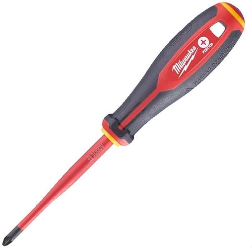 Milwaukee 4932478726 Pozidriv Screwdriver with Refined Imprint PZ2 x 100 m/m