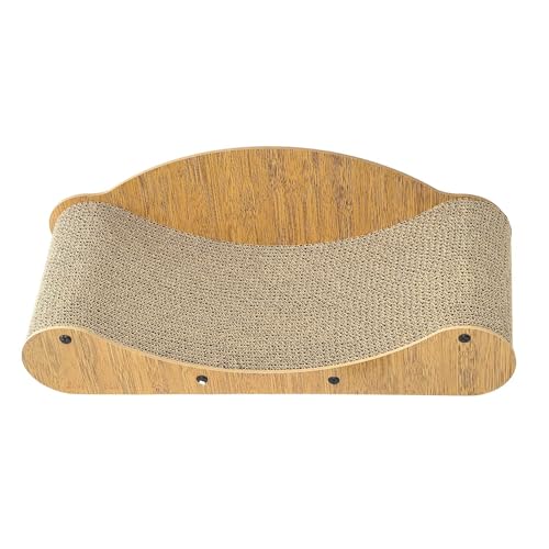 One for Pets 24 Inch O Cat Scratcher Couch, Grinding Claw 2 in 1 Cat Scratching Board Bed, Cat Beds for Indoor Cats - Image 3