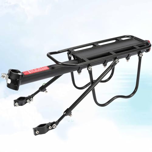 Portabicicletas trasero para bicicleta con soporte de equipaje compacto y funcional 4