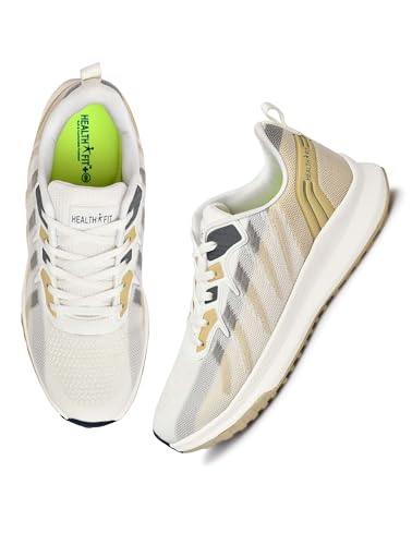 Image of Sports Shoes with Crystal Cushion Technology Lightweight Shoes Training Cricket,Gym,Comfortable Extra Max Cusion with Memory Foam Insole Running Shoes for Men HF146