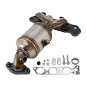 Areyourshop Front Katalysator für Nissan Pixo für Opel Agila für Suzuki Alto K10 Celerio Splash, Edelstahl, Direkte Passform, EPA-konform, Euro 5, Sauerstoffsensoranschlüsse, 48-State Legal Areyourshop Front Katalysator für Nissan Pixo für Opel Agila für Suzuki Alto K10 Celerio Splash, Edelstahl, Direkte Passform, EPA-konform, Euro 5, Sauerstoffsensoranschlüsse, 48-State Legal