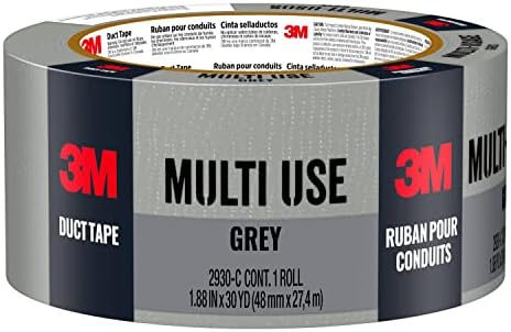 3M Multi-Use Duct Tape for Home & Shop, 1.88 inches by 30 yards, 2930-C, 1 roll