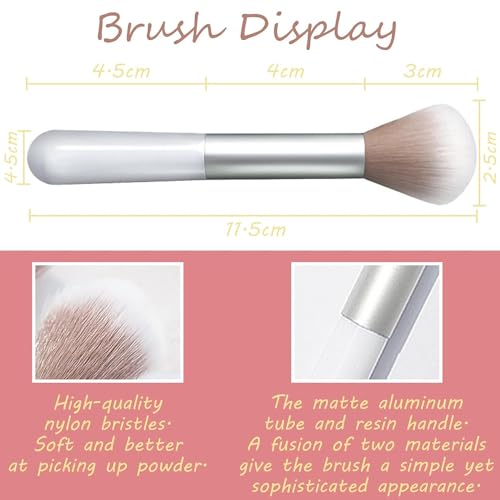 Face Blush Palette - 3 Shades Matte Blushers with Brush for Cheeks/Highlighter Contour Palette Blush Powder, Non-Greasy Face Blusher for Women Natural Look (02, Pack of 1) - Image 8