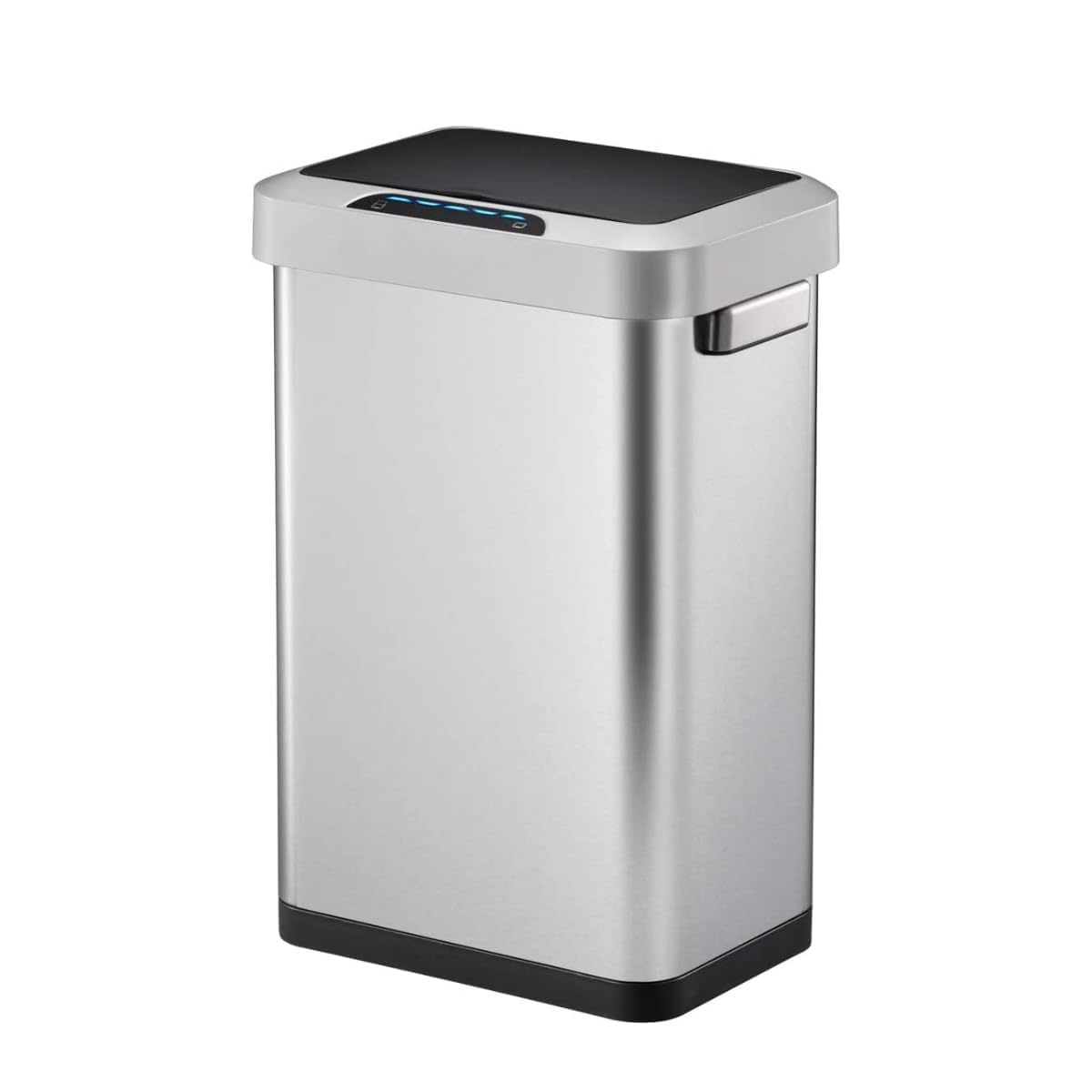 Amazon｜ゴミ箱 自動開閉 ホライゾンセンサービン シルバー 45L ふた