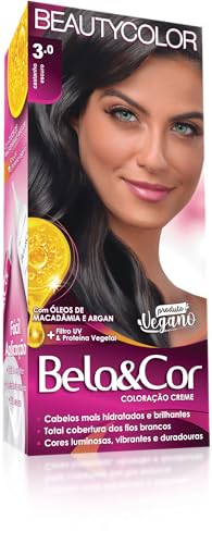 Coloração Bela&Cor - 3.0 Castanho Escuro
